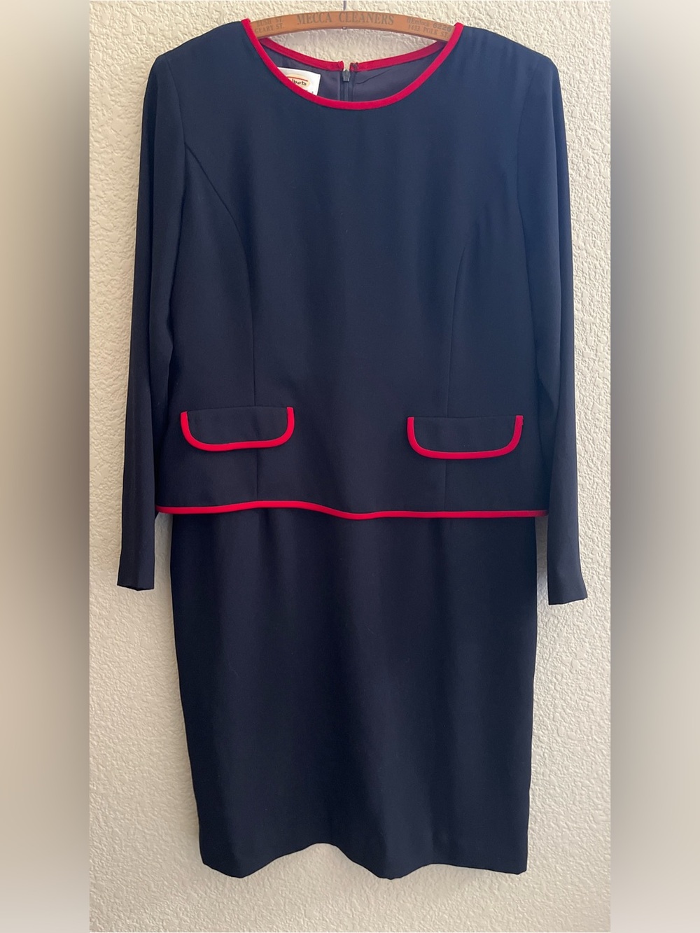 Vintage Talbots Petite Navy Dress Women’s Size 10